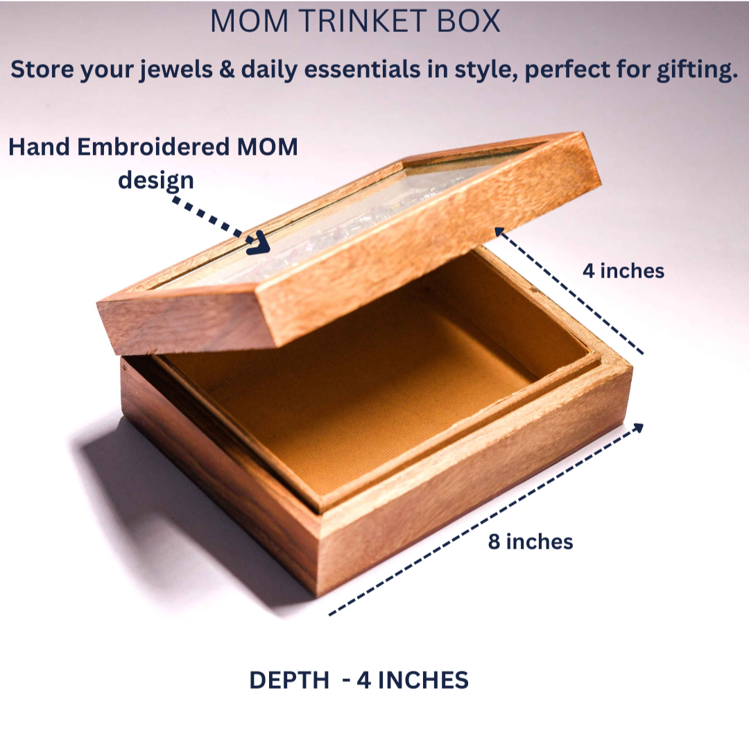 "MOM" TRINKET BOX