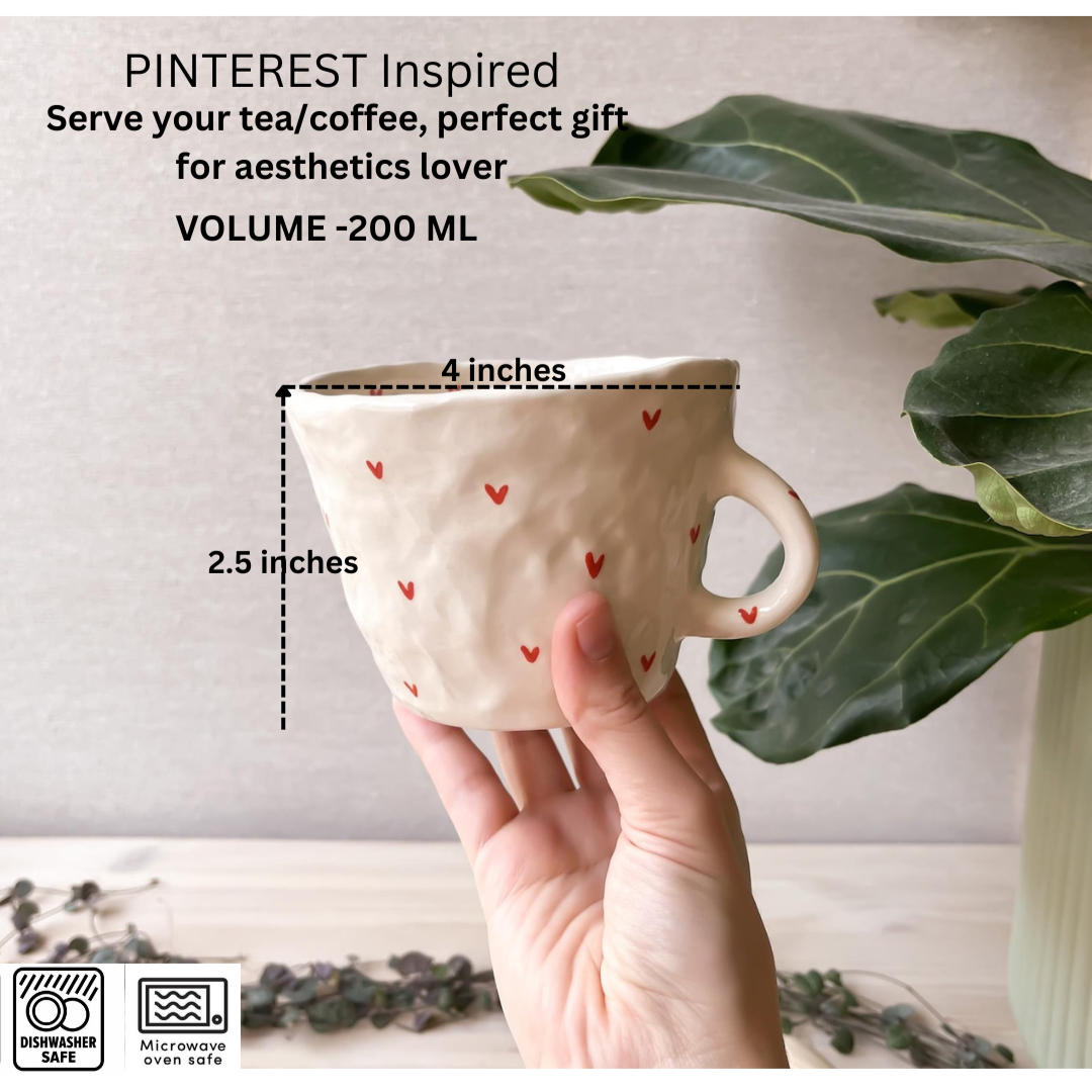 All Hearts Cup (Set of 2)| Pinterest Inspired Design