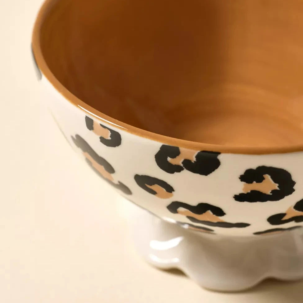 Animal Print Breakfast Bowl | Ceramic