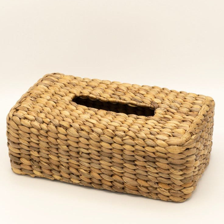 RATTAN GARDEN TISSUE BOX