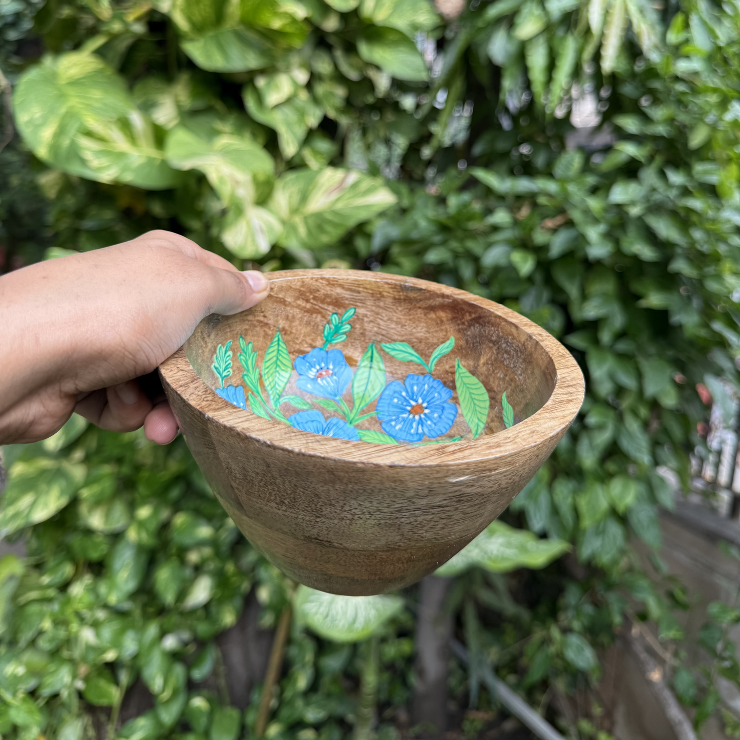 ZARQA HANDPAINTED BOWL