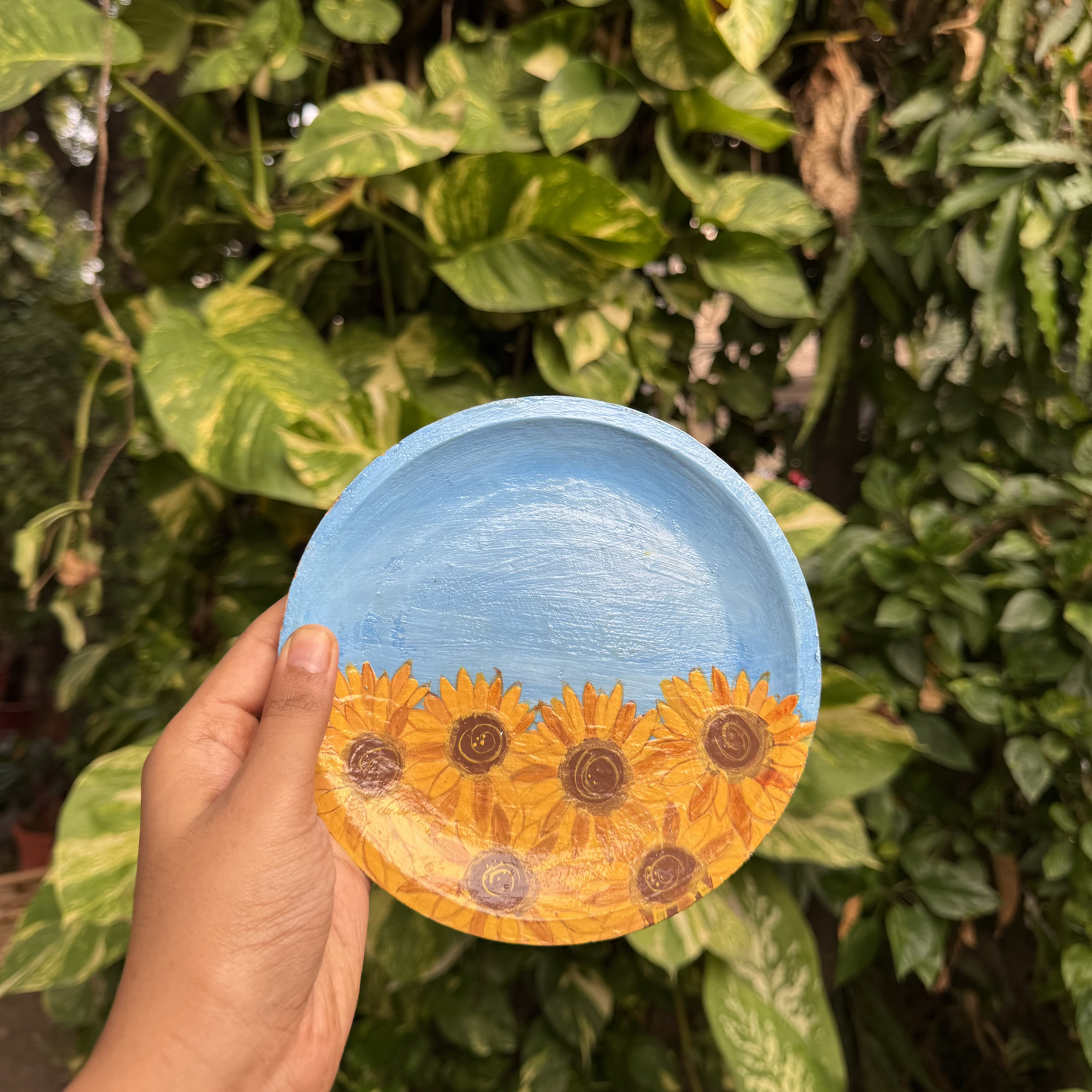 VAN GOGH HAND-PAINTED MULTI USE TRAY