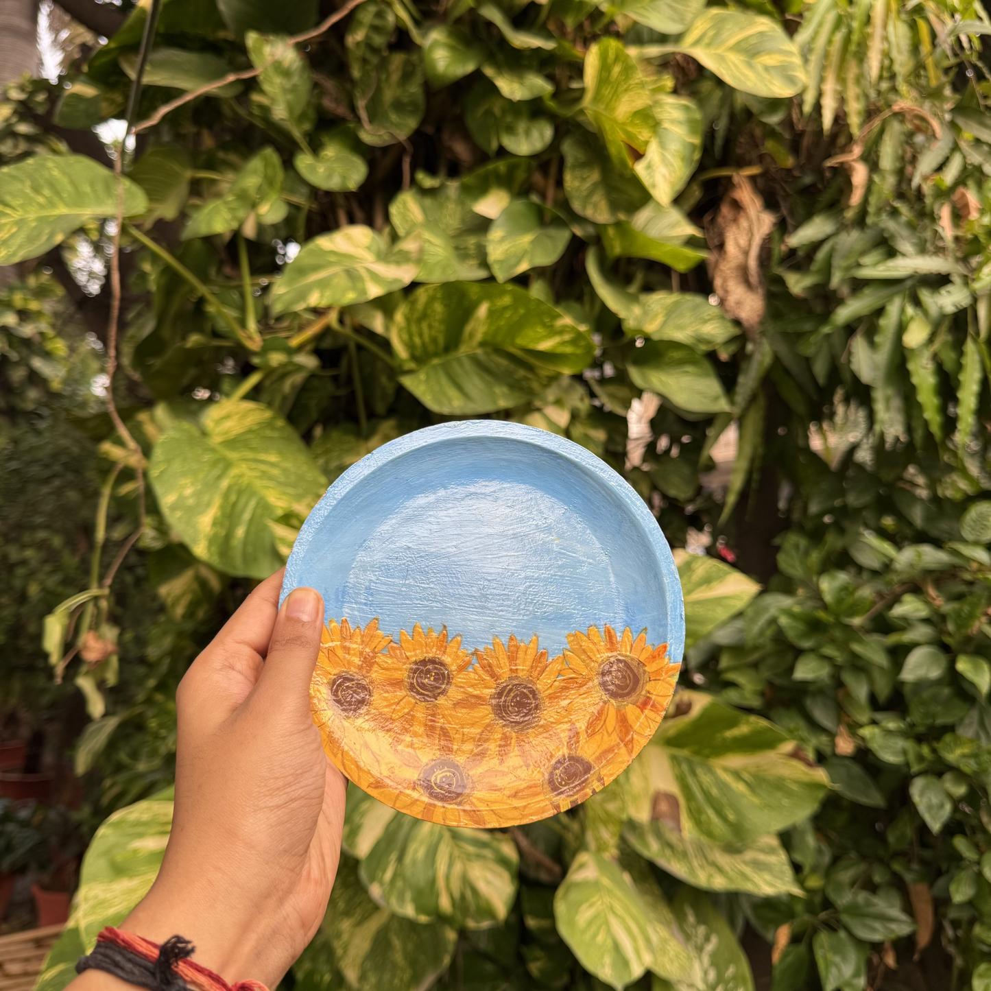 VAN GOGH HAND-PAINTED MULTI USE TRAY