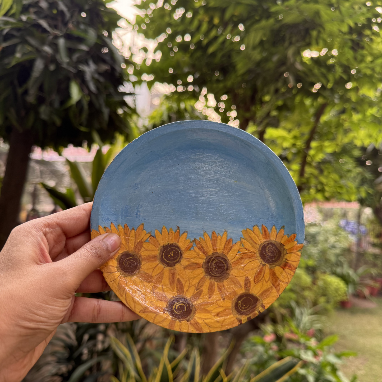 VAN GOGH HAND-PAINTED MULTI USE TRAY