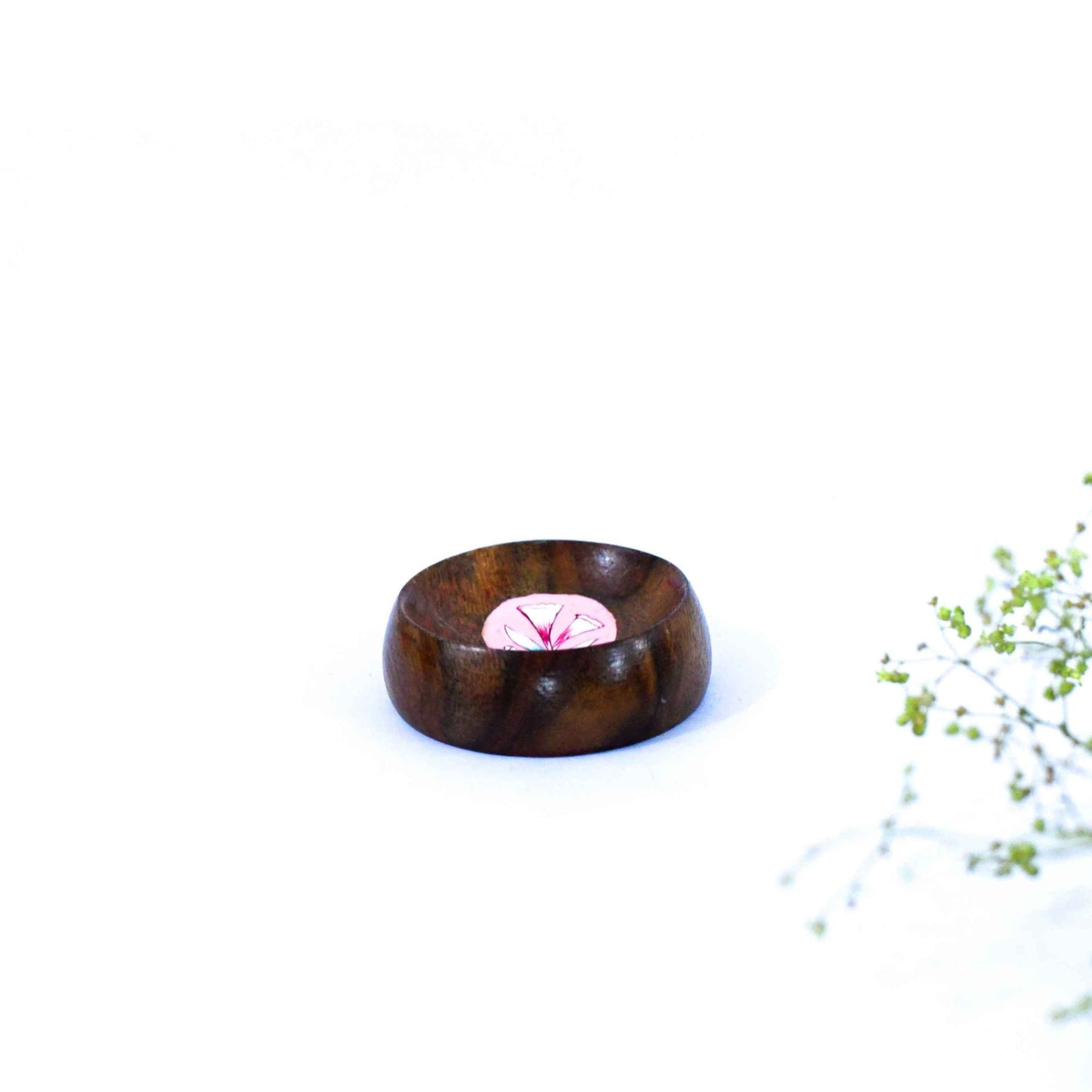 "JAIPOUR" HAND-PAINTED TRINKET TRAY