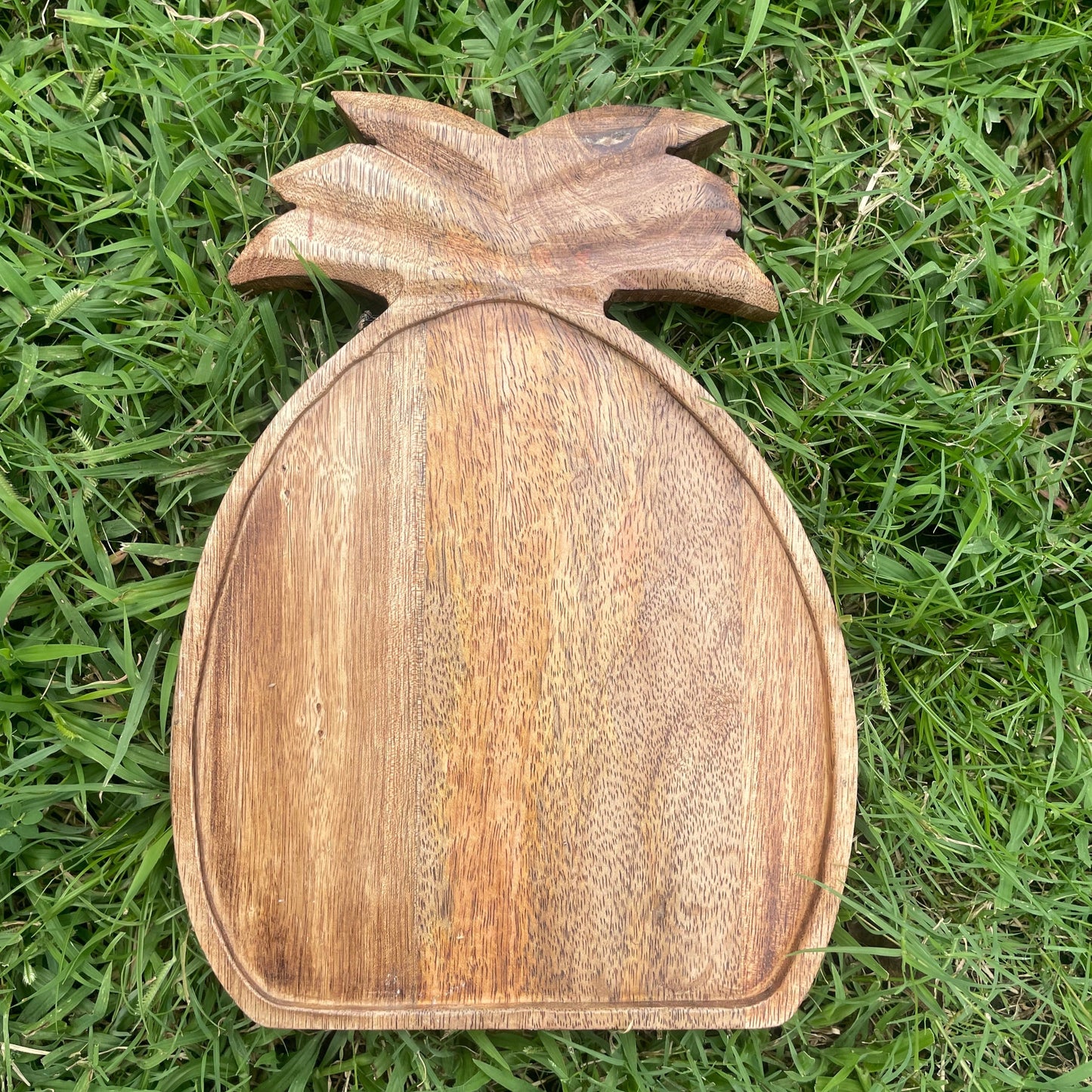 PINEAPPLE WOODEN SNACK PLATTER