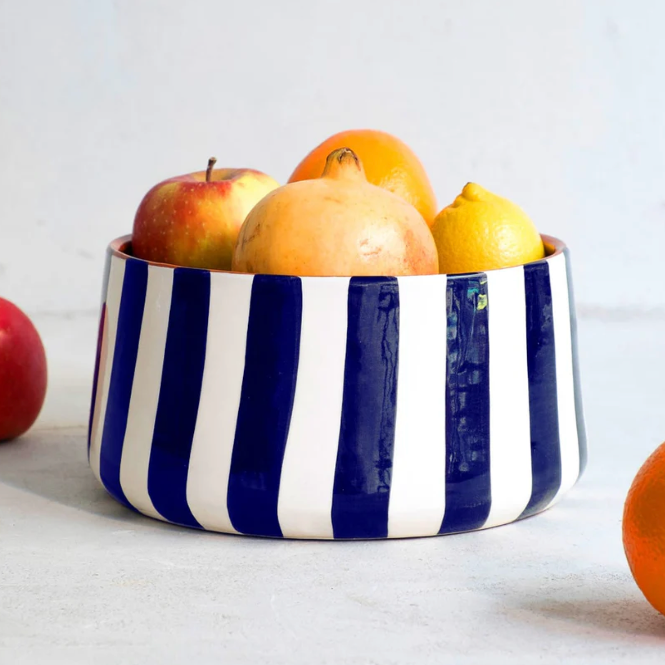 Stripes Fruit Bowl | Easy Stackable