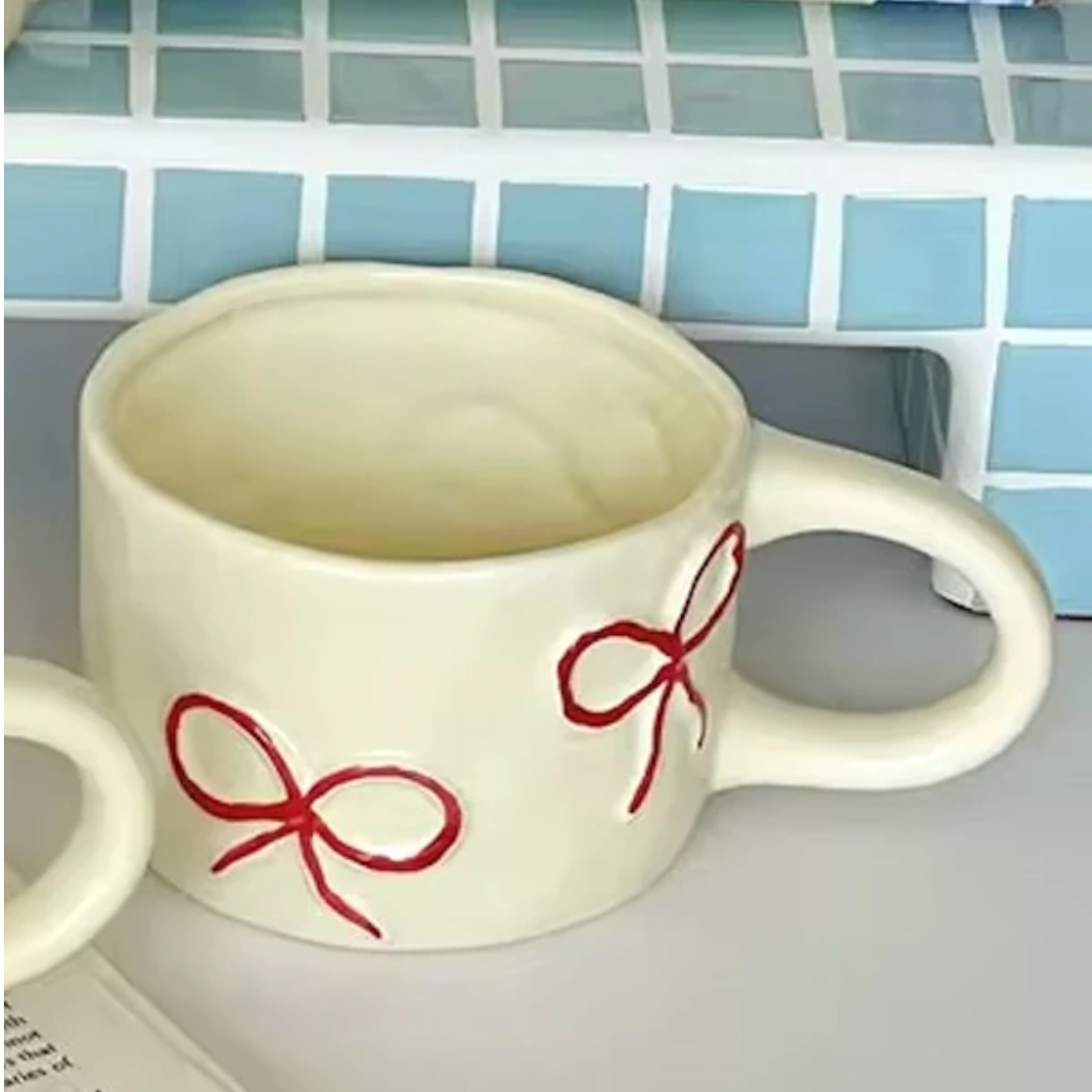 Bow Coffee Cup | Pinterest Inspired Design