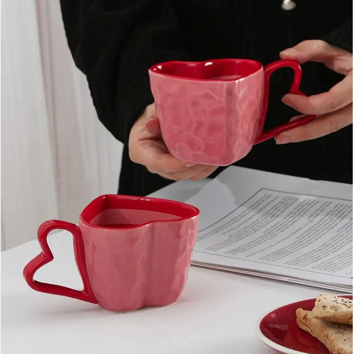 Hearts Cup ( Set of 2) | Pinterest Inspired Design