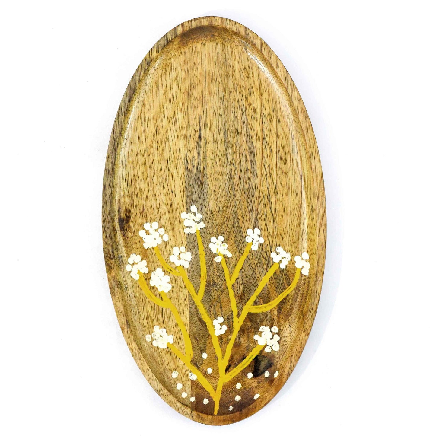 RAW BRANCH HAND-PAINTED SNACK PLATTER