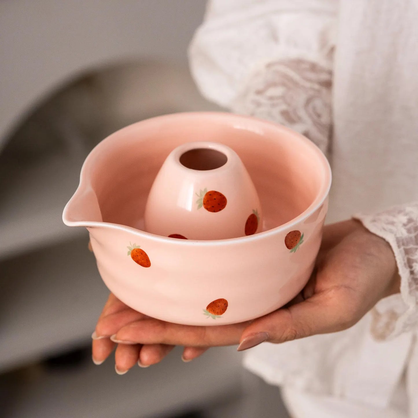 Strawberry Matcha Set (set of 3)| Pinterest Inspired Design