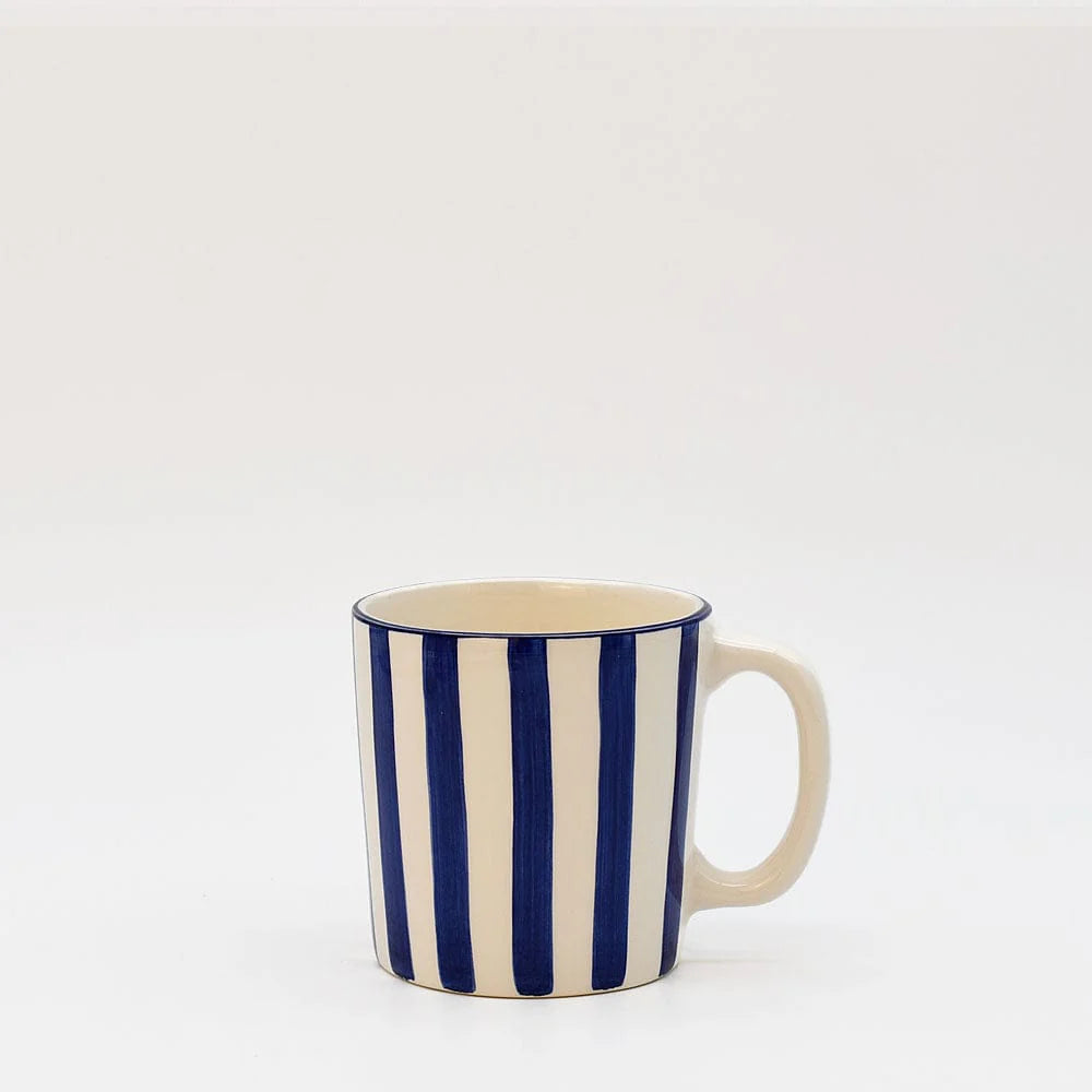 STRIPES CERAMIC COFFEE CUP (SET OF 1 CUP)