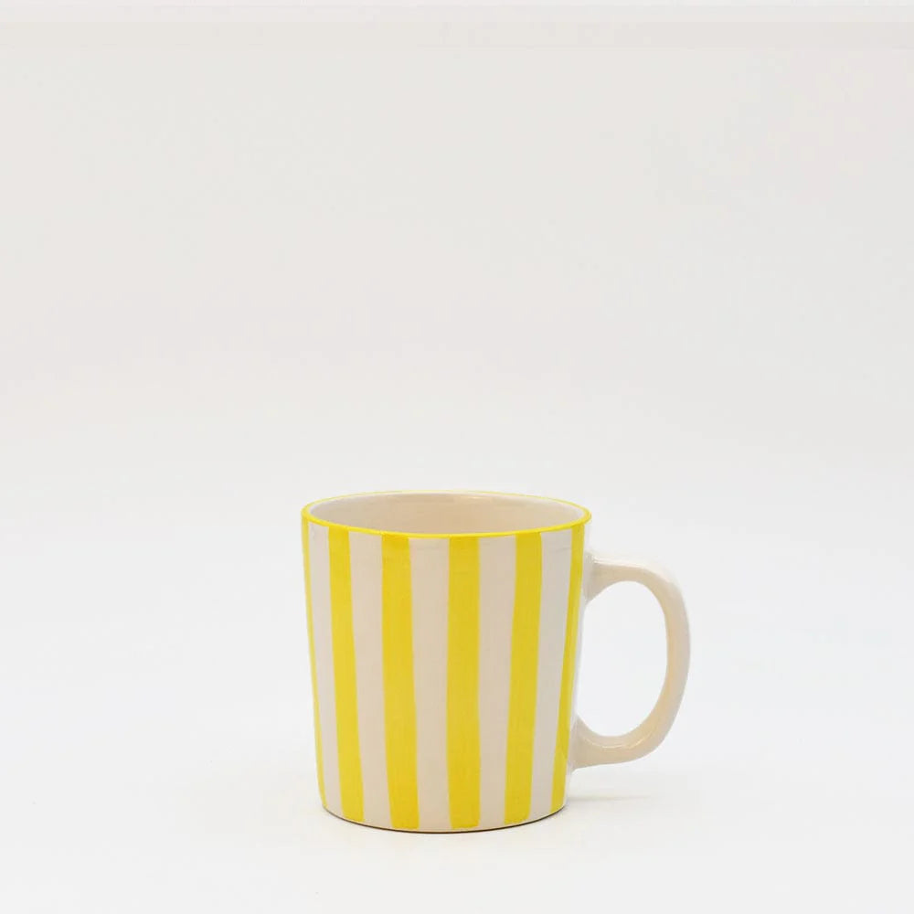 STRIPES CERAMIC COFFEE CUP (SET OF 1 CUP)