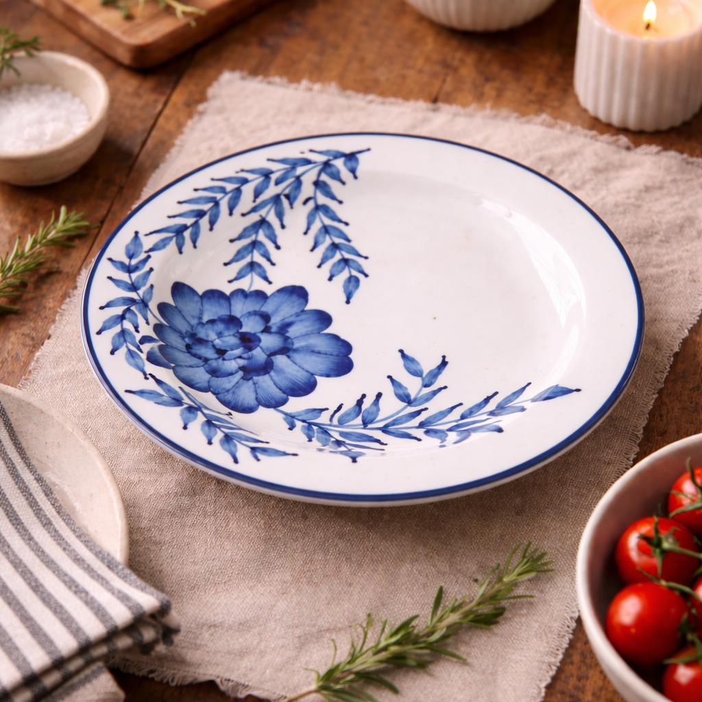 Niwas Snack Plates | Ceramic