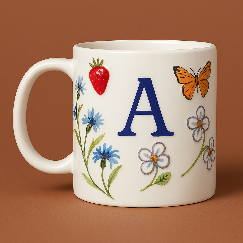 INITIAL PERSONALISED MUGS