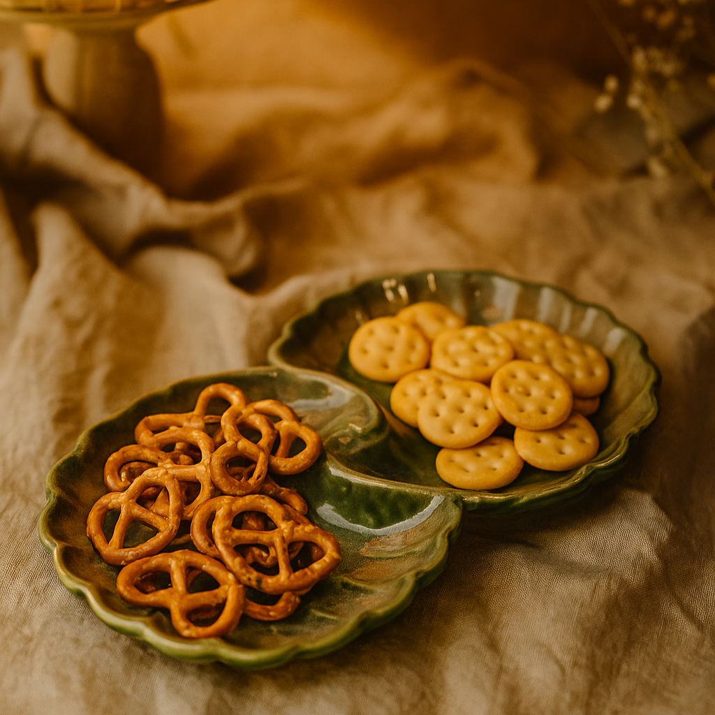 Double Chip And Dip Platter Platter (set of 1)
