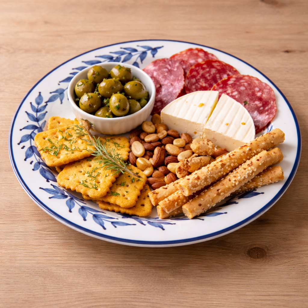 Niwas Snack Plates | Ceramic