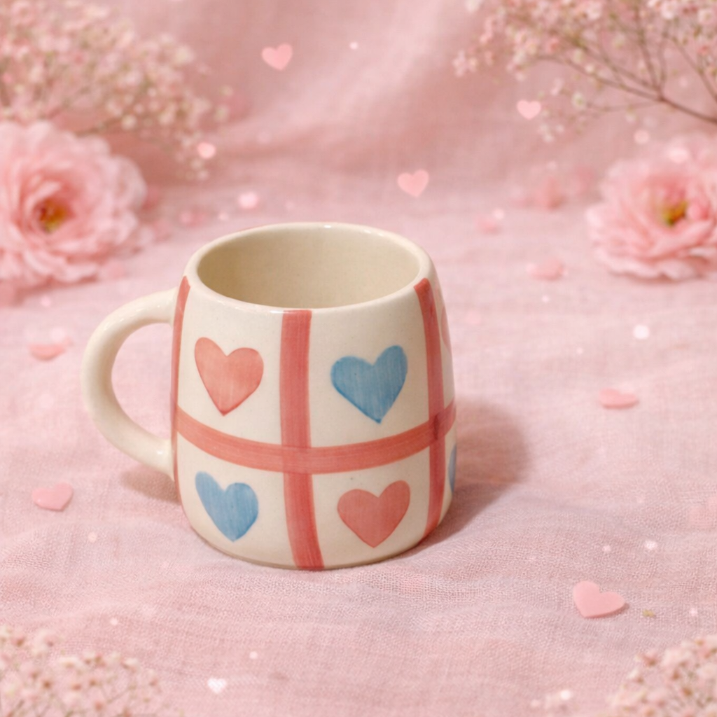 BIG HEARTS CUP (Set of 1) | Pinterest Inspired Design