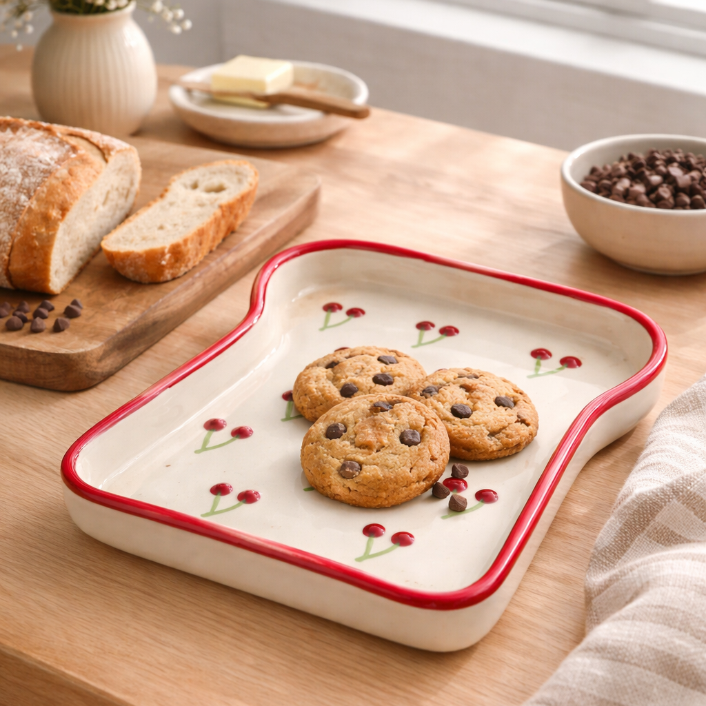 Bread Shape Platter (set of 1)