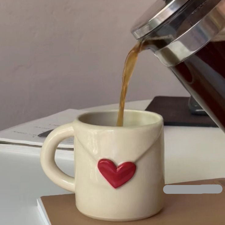 Heart Pocket Cup ( Set of 1 Cup) | Pinterest Inspired Design