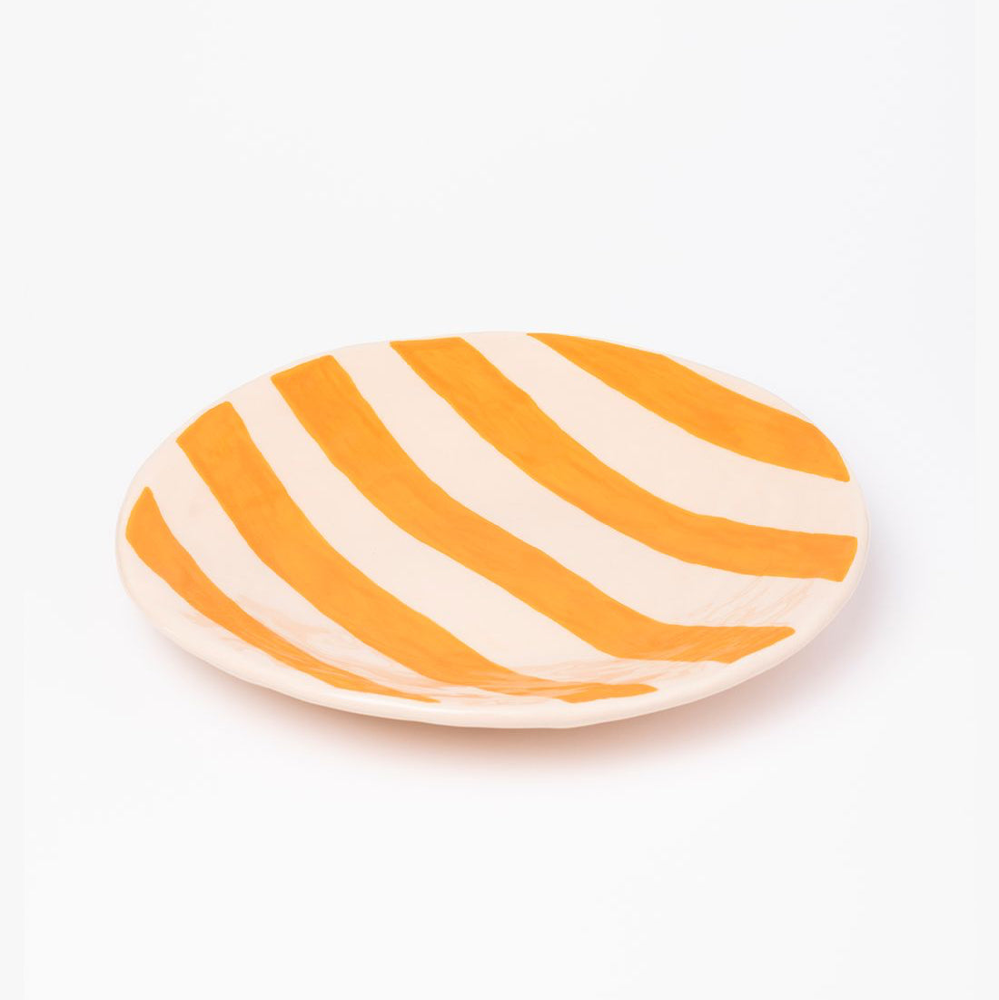 Stripe Cookie Plate | Ceramic