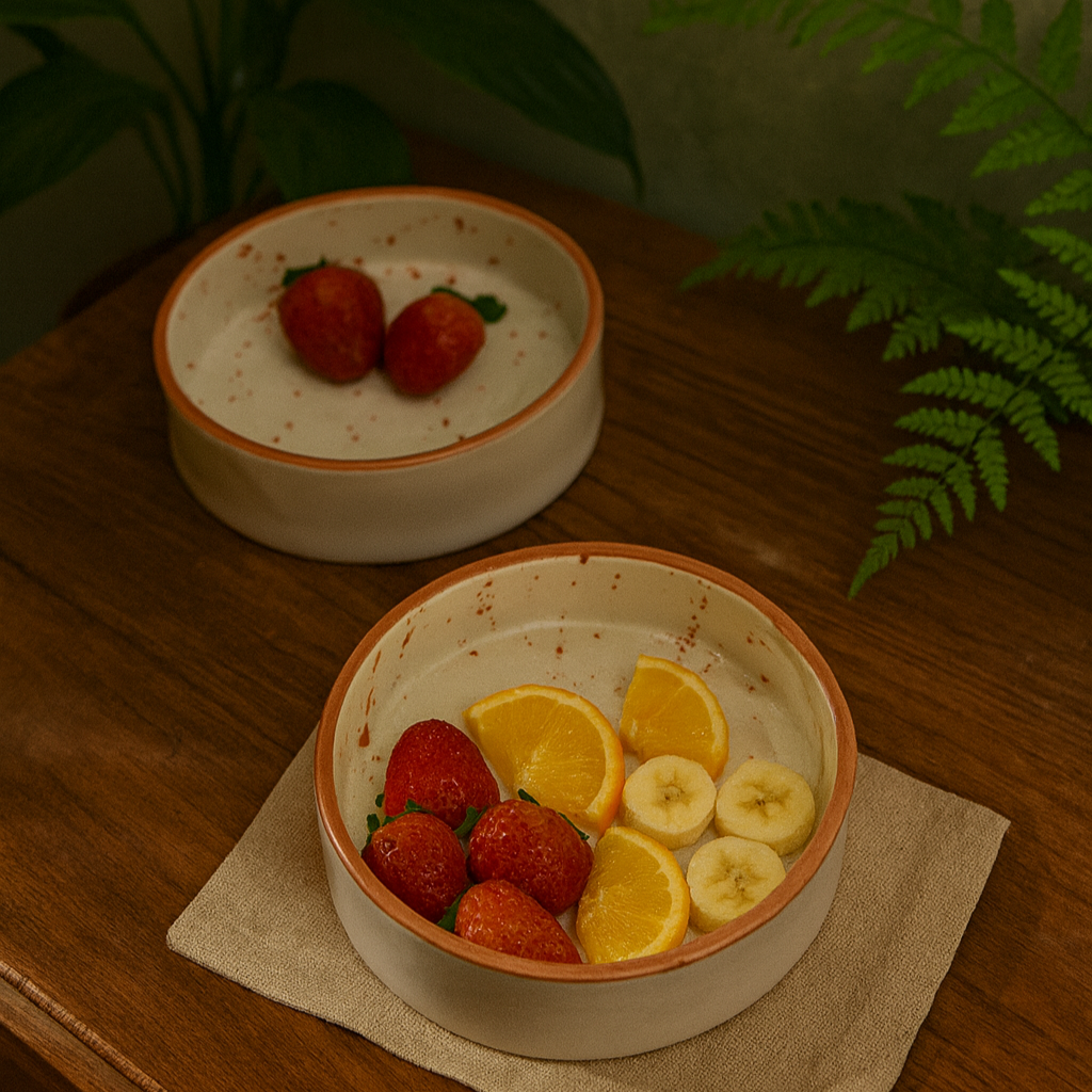 Freckled Snack Bowls (set of 2)