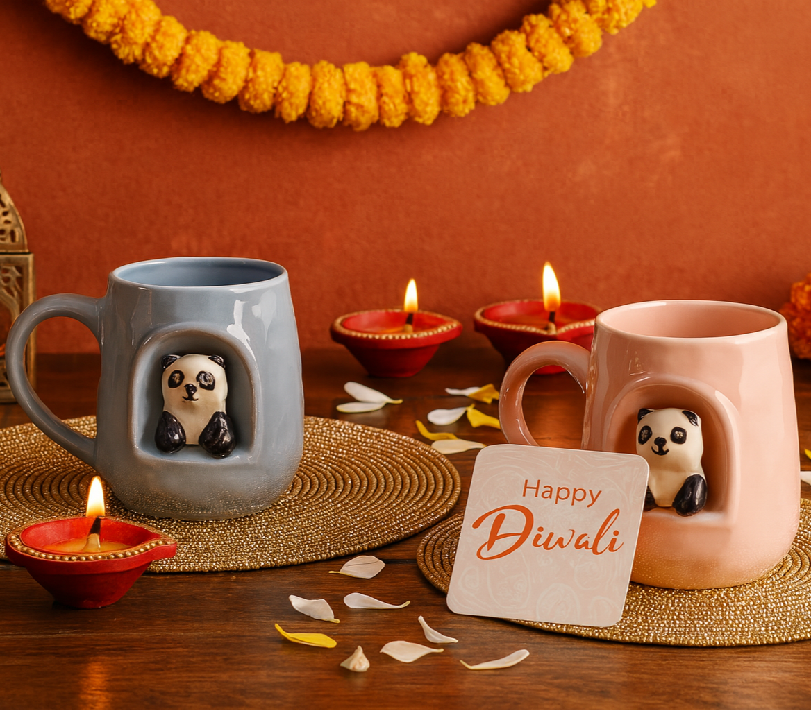 Peek-a-Boo Panda Cup | Animal Inspired Design