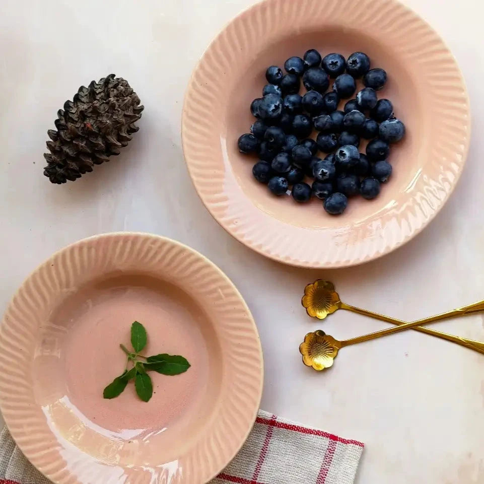 Blush Pink Pasta Plate | Ceramic