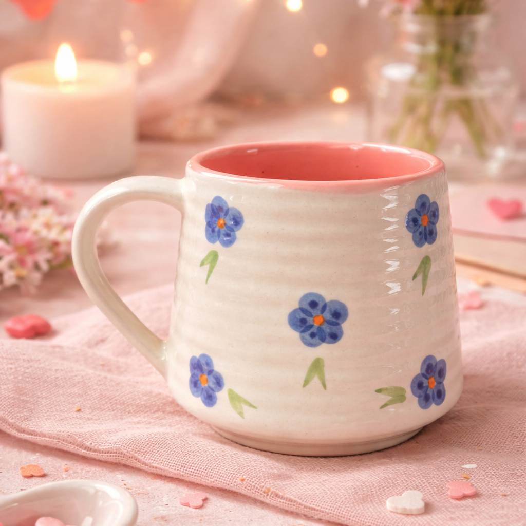 BLUE LILY CUP (Set of 1) | Pinterest Inspired Design