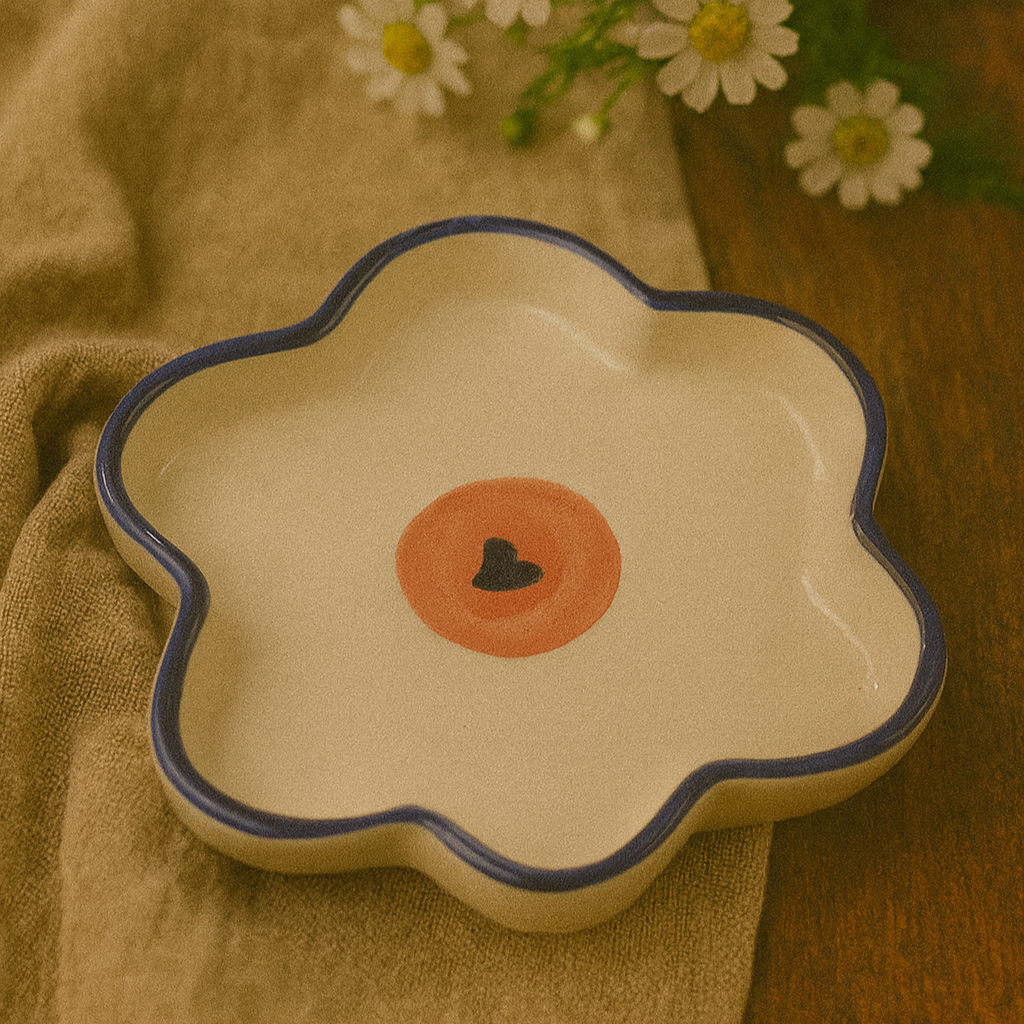 Bloom Snack Plates | Ceramic