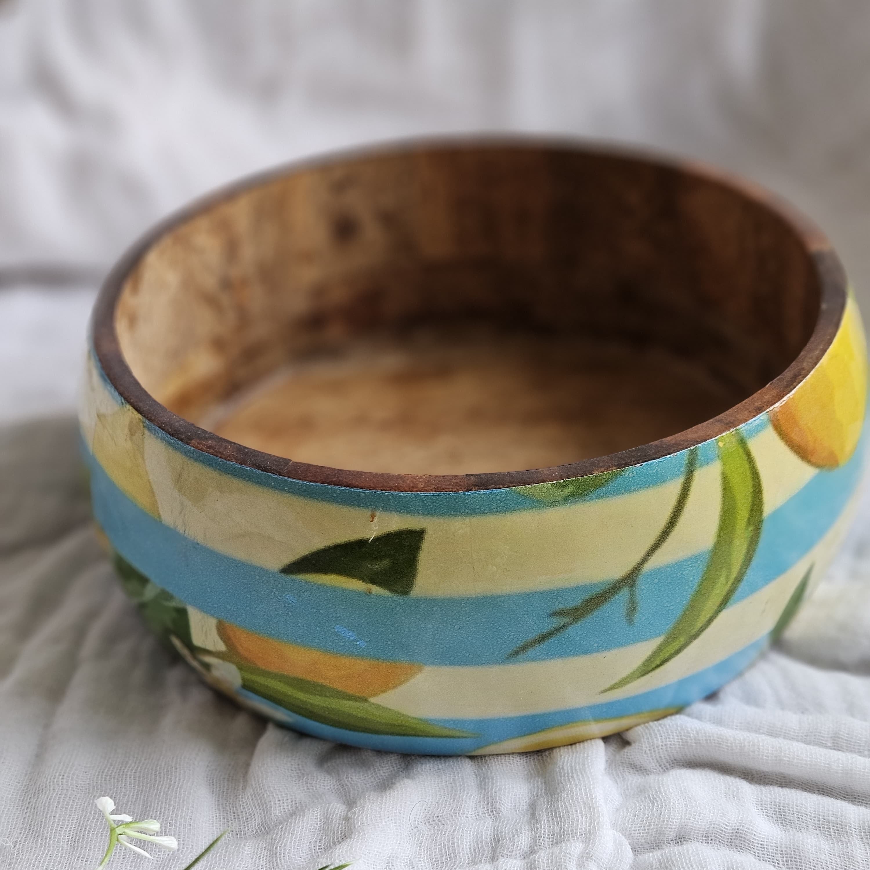 SICILIA ENAMELLED SNACK BOWL