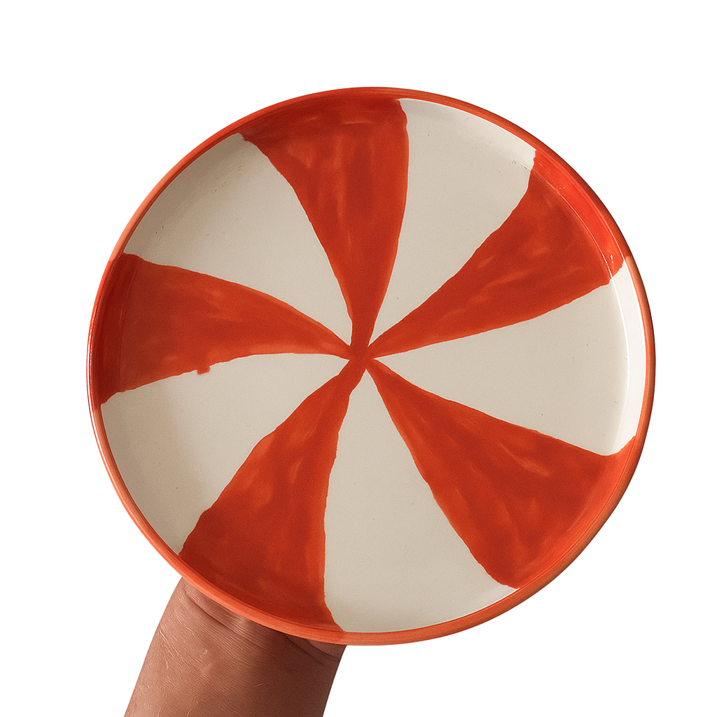 Pin-Wheel Cookie Plate(set of 2)