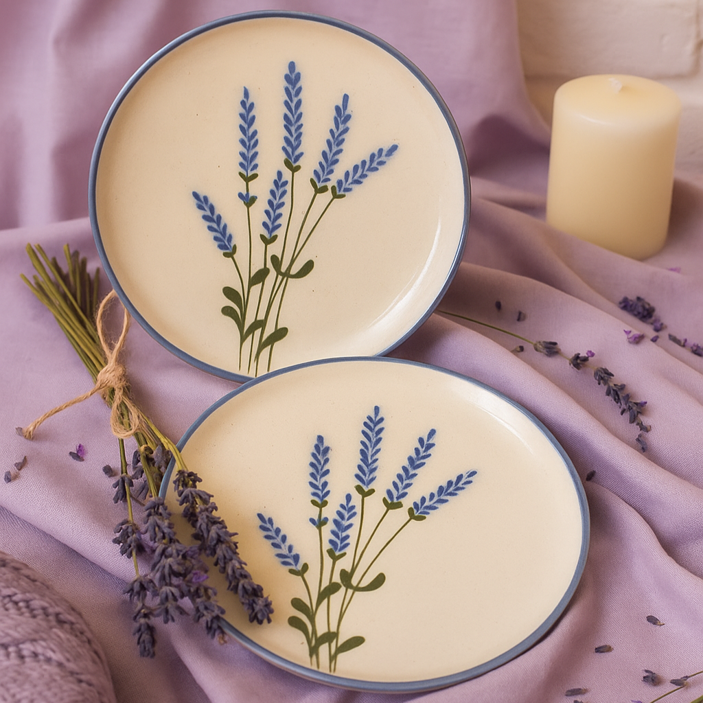 Lavender Dessert Plate(set of 2)