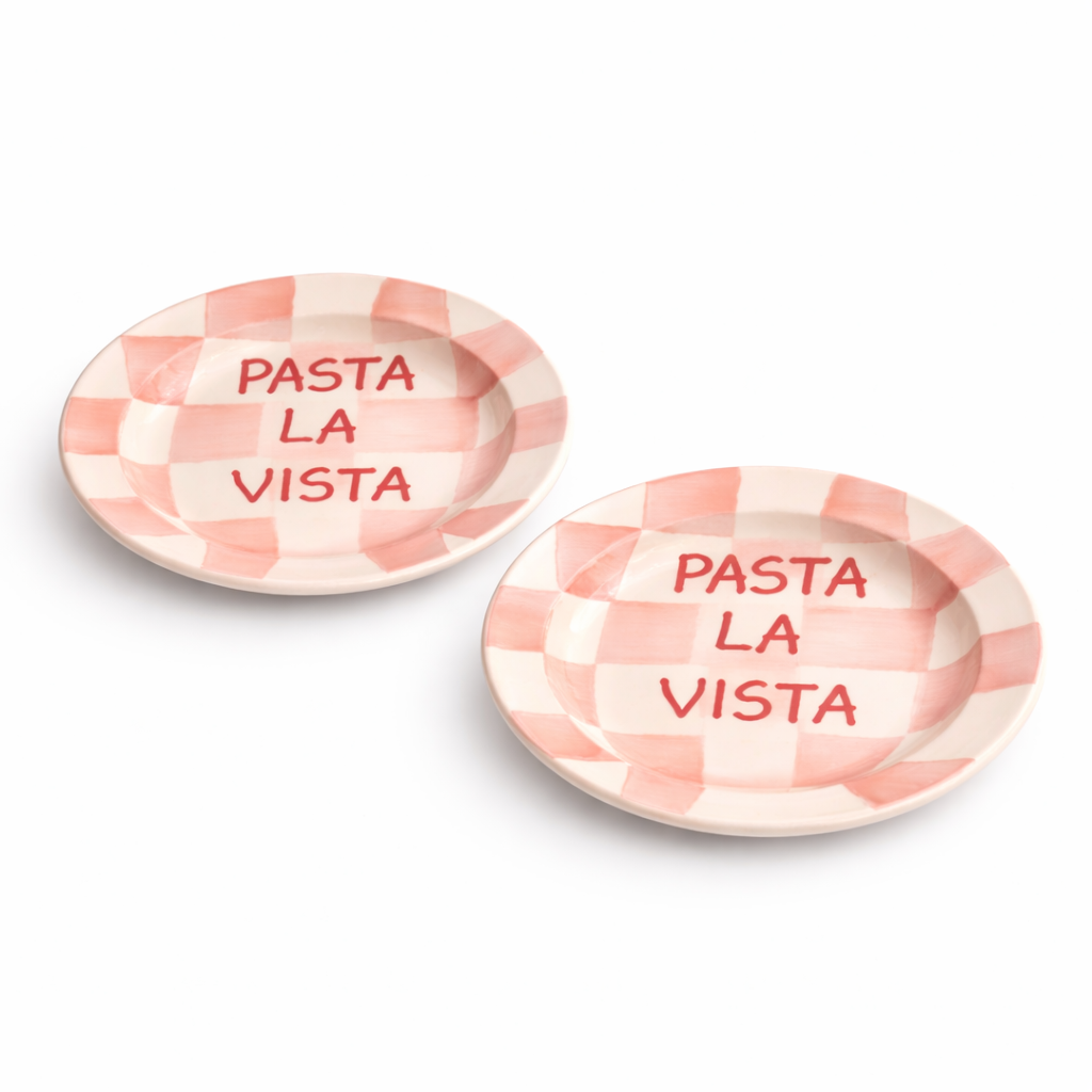 PASTA LA VISTA Pasta Plate (Set of 2 )| Ceramic