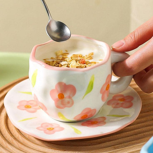 Floral Cup and Saucer Set | Pinterest Inspired Design