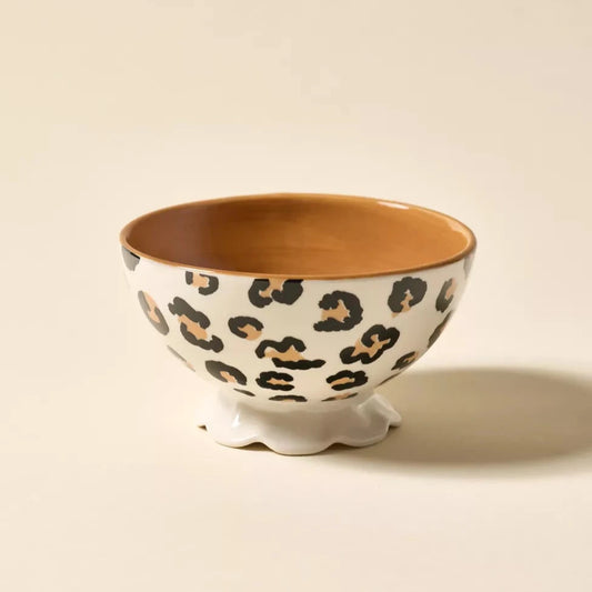 Animal Print Breakfast Bowl | Ceramic