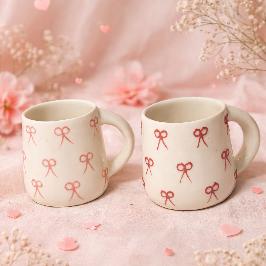 BOW CUPS (Set of 2) | Pinterest Inspired Design