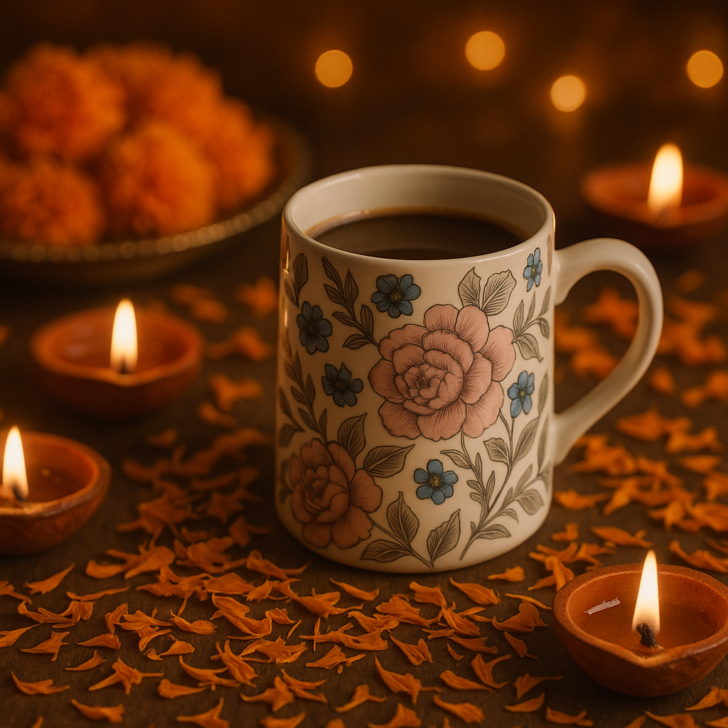 Pink Blossom Chai Cup (Set of 2) | Pinterest Inspired Design