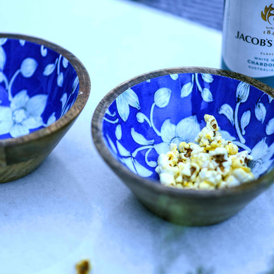 "AZRAQ" SNACK BOWL