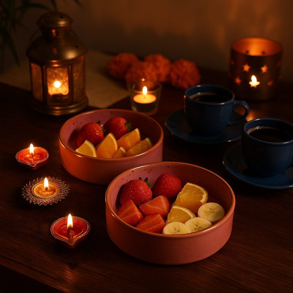 Freckled Snack Bowls (set of 2)