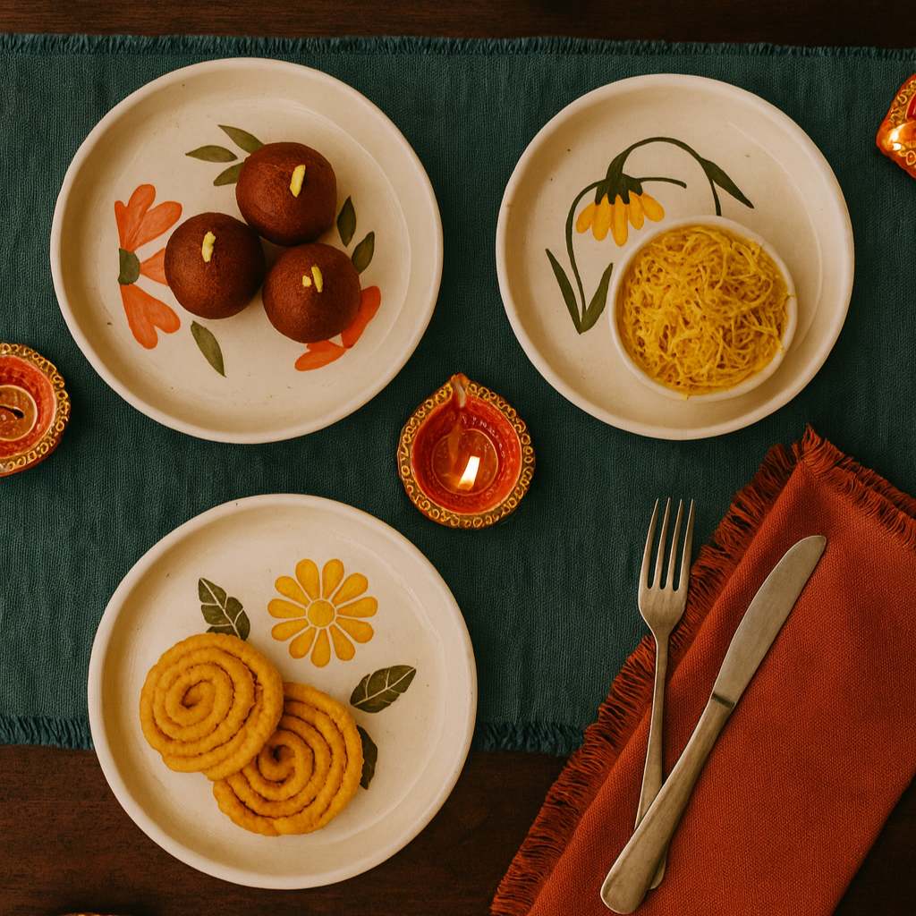 Garden Cookie Plates | Ceramic