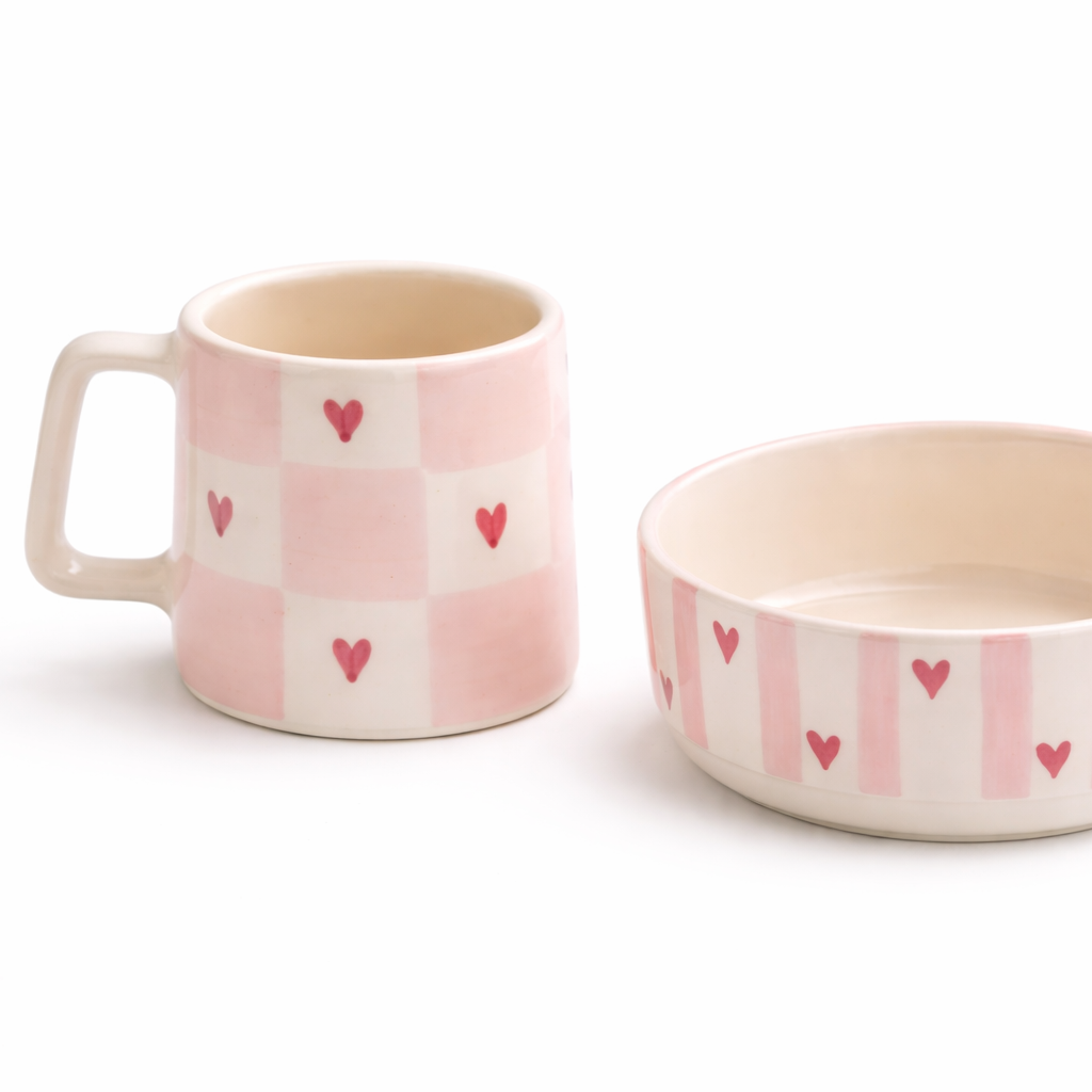 CUPID COFFEE MATCHING CUP AND BOWL (Set of 2) | Pinterest Inspired Design