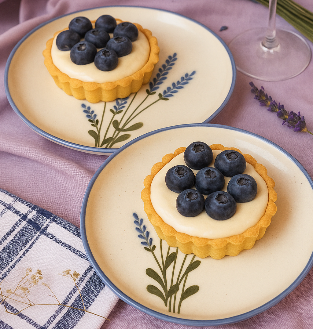 Lavender Dessert Plate(set of 2)