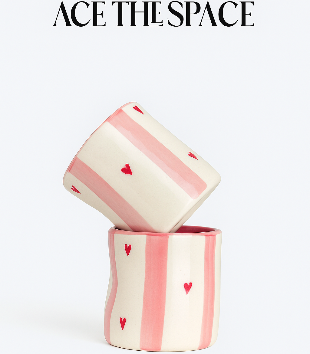 The Heart Kulhad Cup (Set of 2) | Pinterest Inspired Design