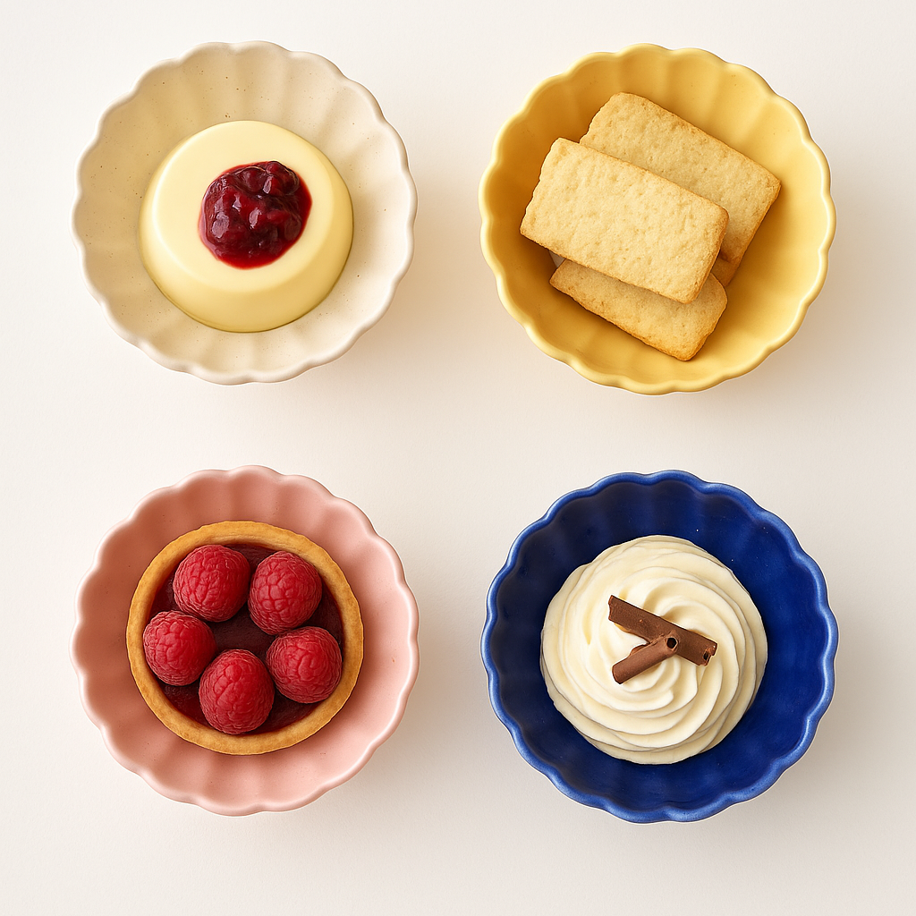The Dessert Bowls (set of 4 )