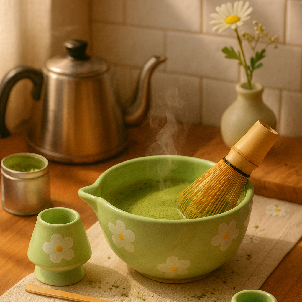 Daisies Matcha Set (set of 2)| Pinterest Inspired Design