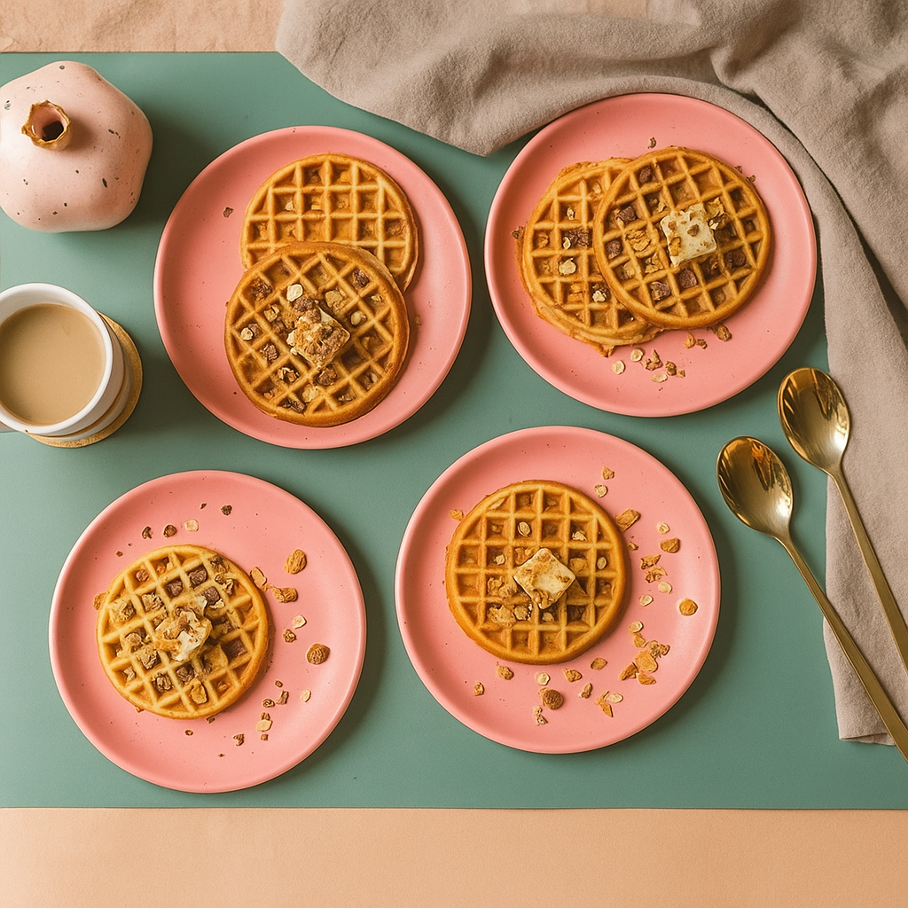 Pink Snack Plates (set of 2)