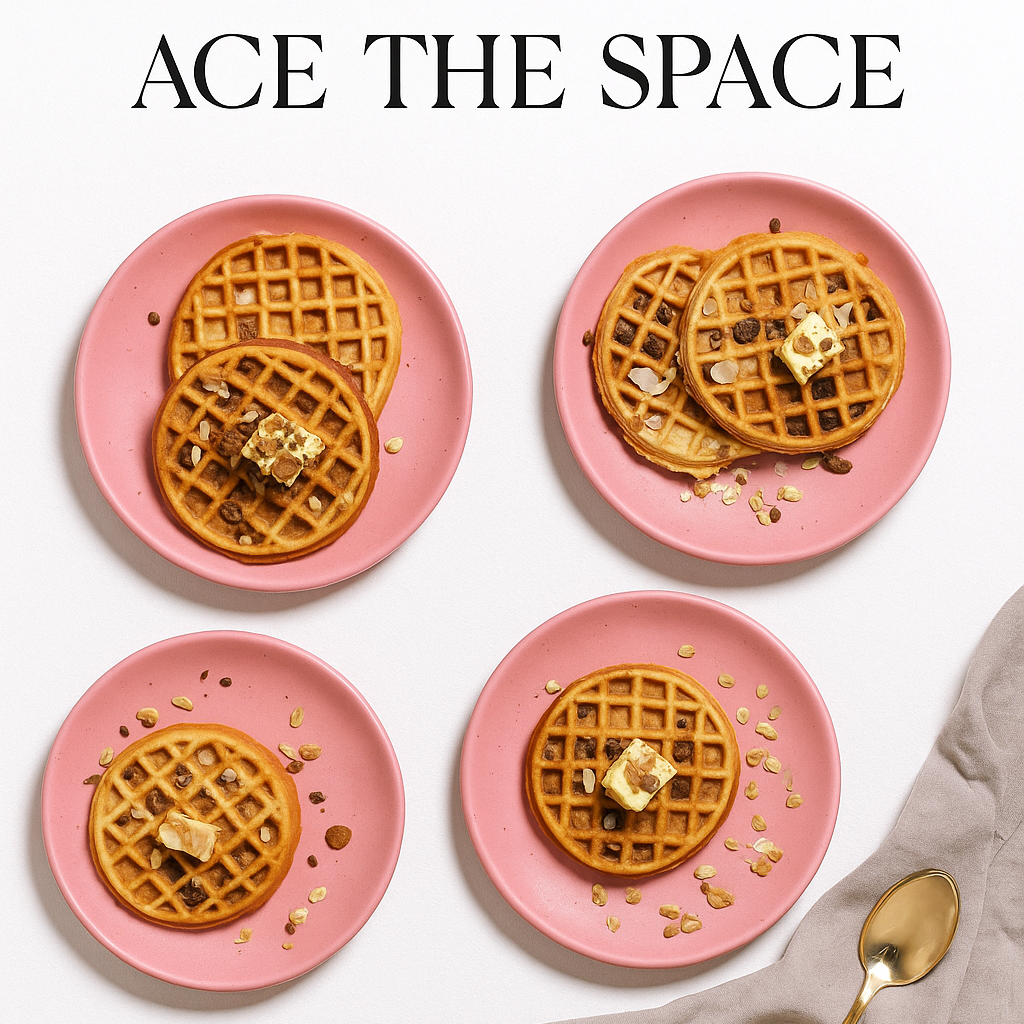 Pink Snack Plates (set of 2)