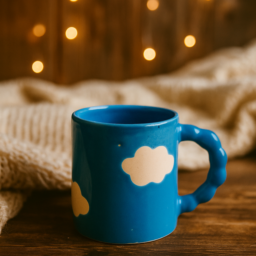 Cloud Long Coffee Cup (set of 1)| Pinterest Inspired Design