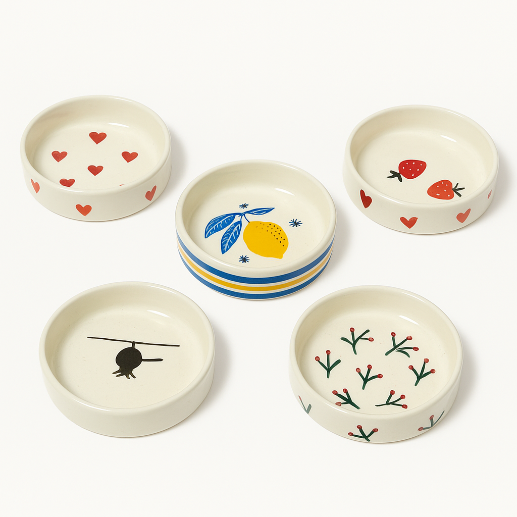 Printed Ceramic Breakfast Bowl | Ceramic